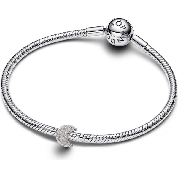 PANDORA mini prívesok Mesiac s textúrou 65245799