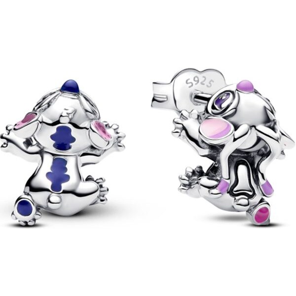 PANDORA Disney náušnice Stitch a Angel 63777227