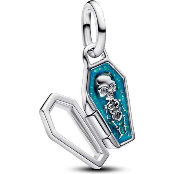 PANDORA prívesok Otváracia rakva svietiaca v tme 65245849