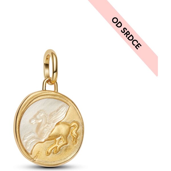 PANDORA Medailónkový prívesok Pegas 65245963