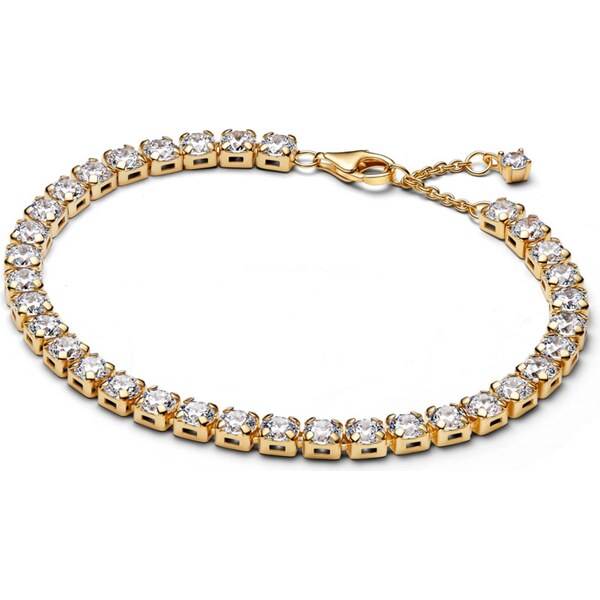 PANDORA Trblietavý výrazný tenisový náramok 66112979