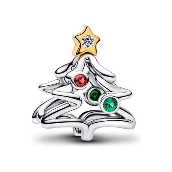 PANDORA Prívesok Vianočný stromček 66121905