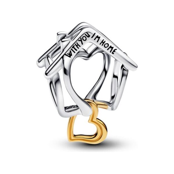 PANDORA Prívesok Srdce a domov 66121896