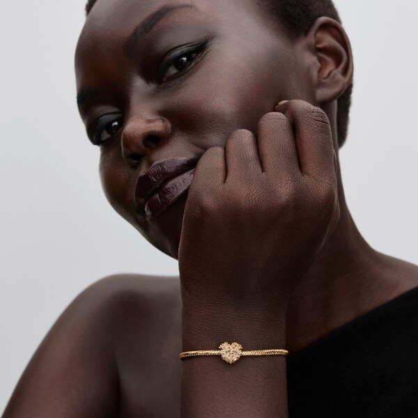 PANDORA Prívesok Trblietavé srdce 66121893