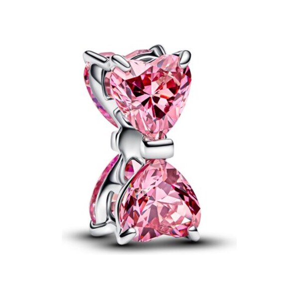 PANDORA Prívesok Ružová mašľa 66121887