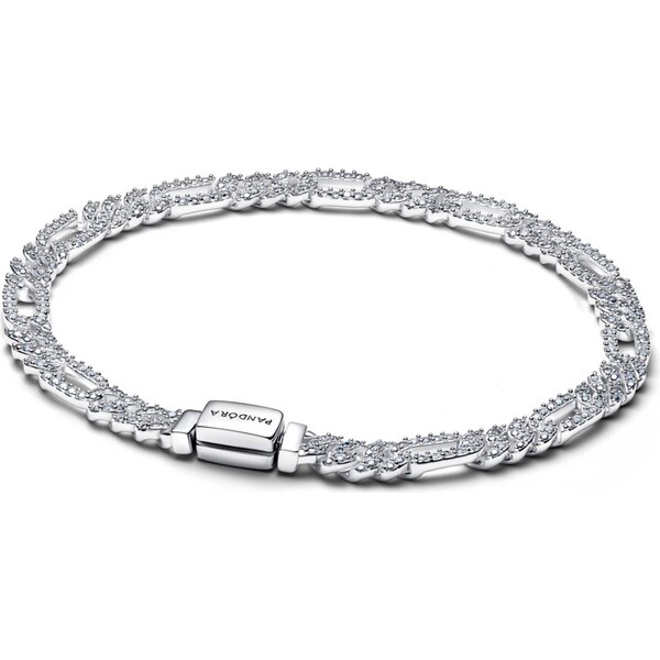 PANDORA Náramok Kubánska retiazka s oválnymi článkami 66121912