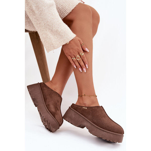 Boto Dámske snehule z eko semišu 66683276