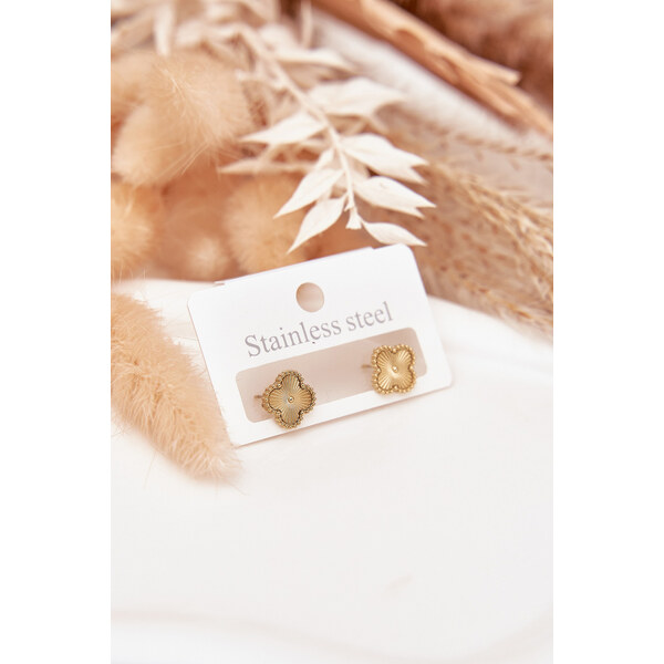 Boto Zlaté náušnice z nehrdzavejúcej ocele 66683274