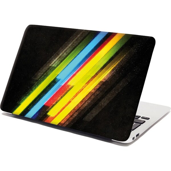 Sablio Samolepka na notebook Pruhovaná abstrakcia 65098548