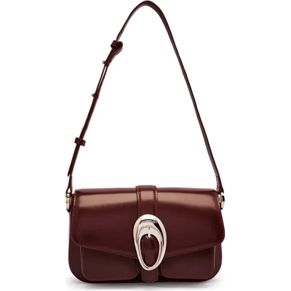 Marc Cain Kožená kabelka na rameno 64813306