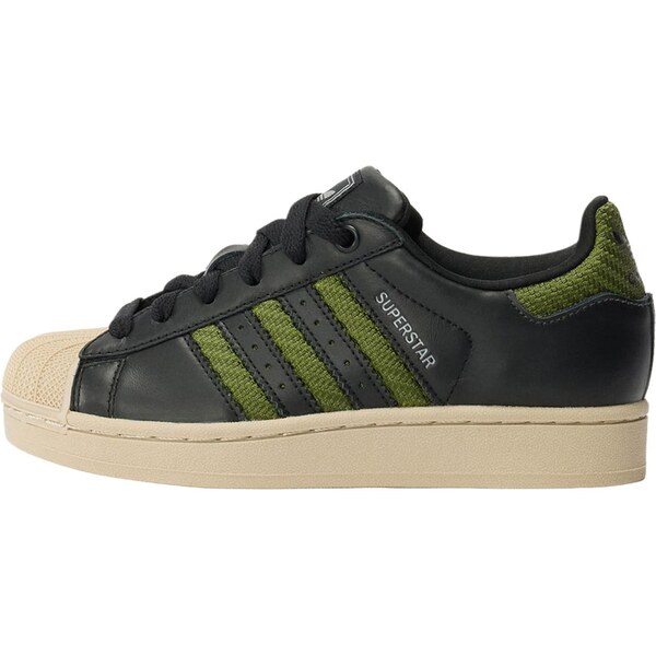 ADIDAS ORIGINALS Tenisky SUPERSTAR II kiwi / čierna / strieborná / 66570755
