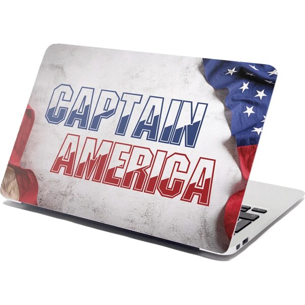 Sablio Samolepka na notebook Kapitán Amerika Vlajka 65112612