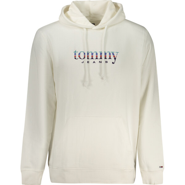 Tommy Hilfiger Biela mikina s kapucňou Tommy Jeans 66651900