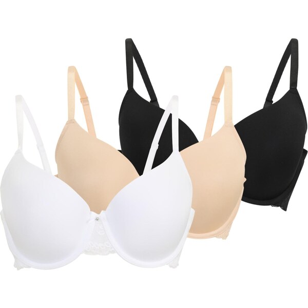 Dorina Podprsenka ADELE nebielená / čierna / biela 66571056