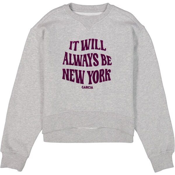 GARCIA Mikina svetlozelená / farba lesného ovocia 66571039