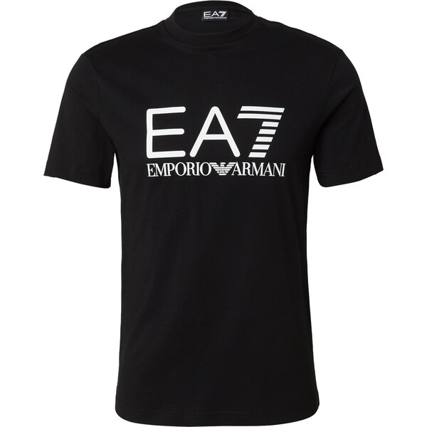 EA7 Emporio Armani Tričko čierna / biela 66571209