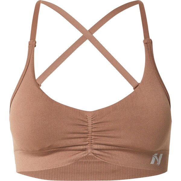 NEBBIA Športová podprsenka hnedá 66571251