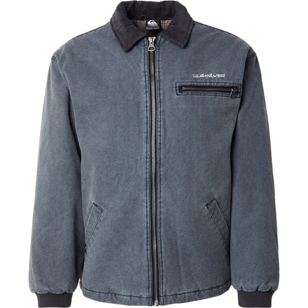 QUIKSILVER Outdoorová bunda sivý denim / čierna 66571302