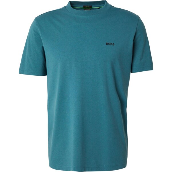 BOSS Tričko petrolejová / čierna 66571446