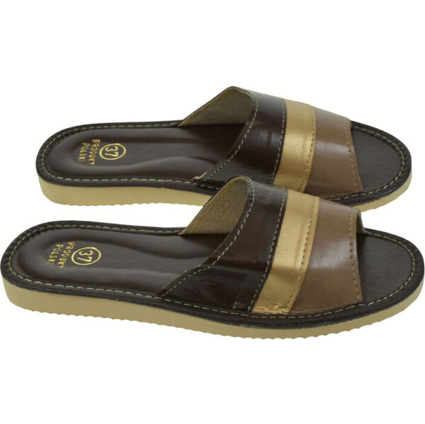 JOHN-C Pohodlné Dámske Papuče z Ekokože NELLA 8 66577659