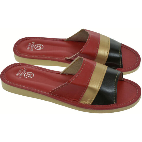 JOHN-C Pohodlné Dámske Papuče z Ekokože NELLA 6 66577661