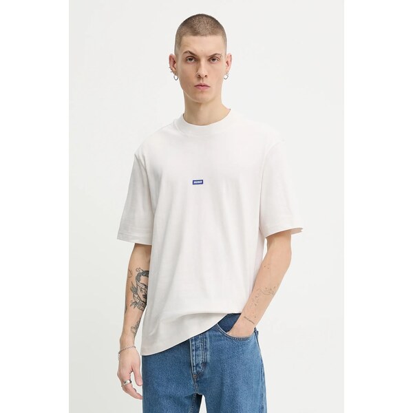 Bavlnené tričko Hugo Blue Nieros 66596448