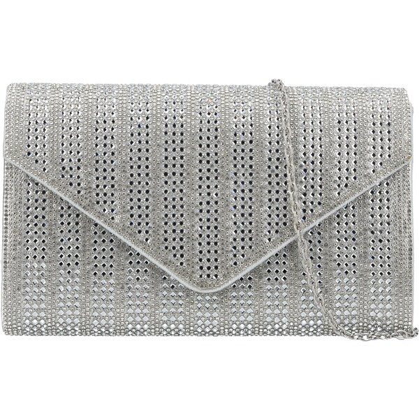 Dámska plesová kabelka strieborná - Michelle Moon Diliara strieborná 66631185