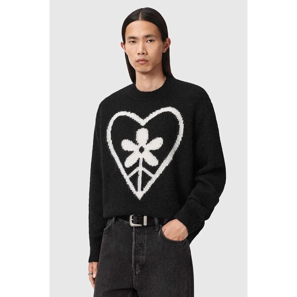 Sveter s prímesou vlny AllSaints 66455983