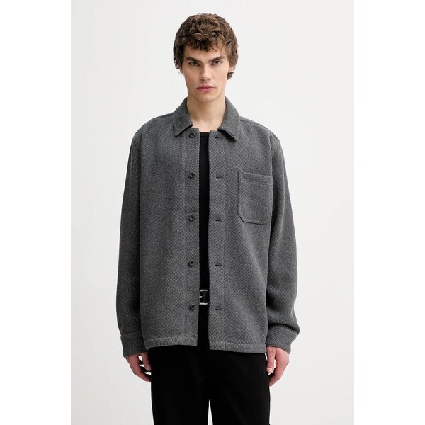 Košeľová bunda s prímesou vlny Les Deux 66509590