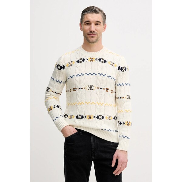 Sveter s prímesou vlny United Colors of Benetton 66524154