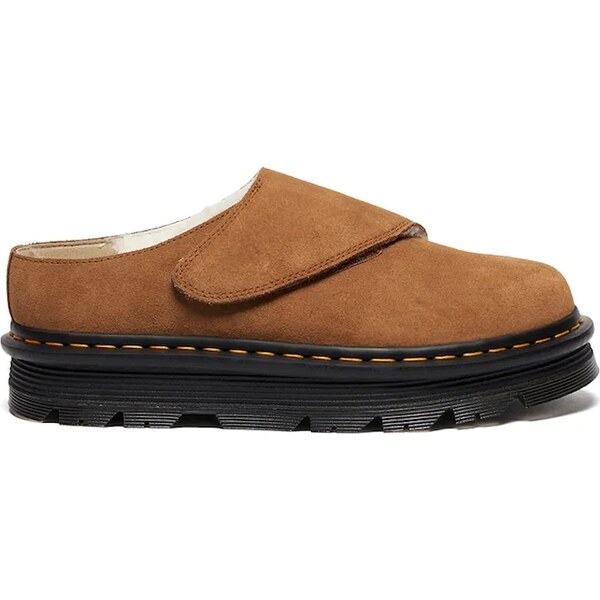 Kožené šľapky Dr. Martens ZebZag AnyWair Warm Lined Mule 66456010