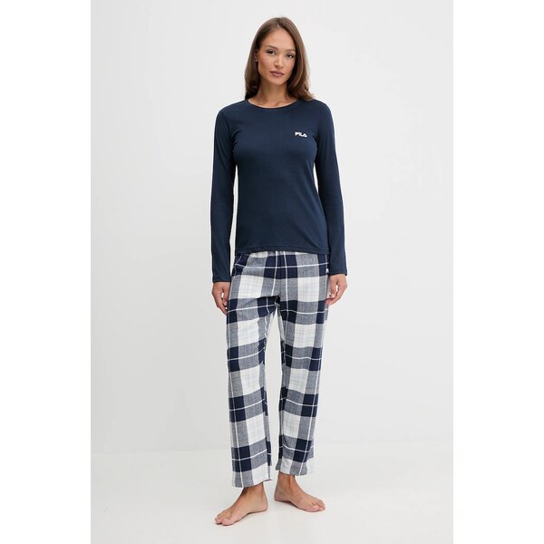 Bavlnené pyžamo Fila 66509348