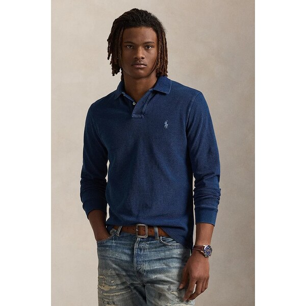 Bavlnené tričko s dlhým rukávom Polo Ralph Lauren 66599381