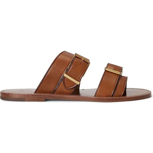 Kožené šľapky Polo Ralph Lauren Bkle Slide 66599394