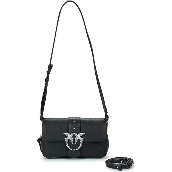 Pinko Tašky cez rameno LOVE ONE SLOUCHY ZIP MINI VITELLO BIKER Pinko 66599539