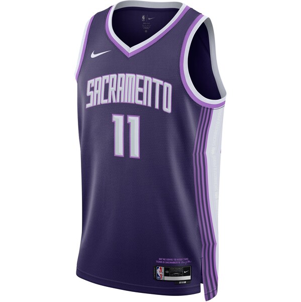Nike Dri-FIT Sacramento Kings Domantas Sabonis Swingman Jersey - 66600236