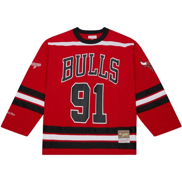 Mitchell & Ness NBA Maxxed Out Fashion Bulls Dennis Rodman Hockey 66600256