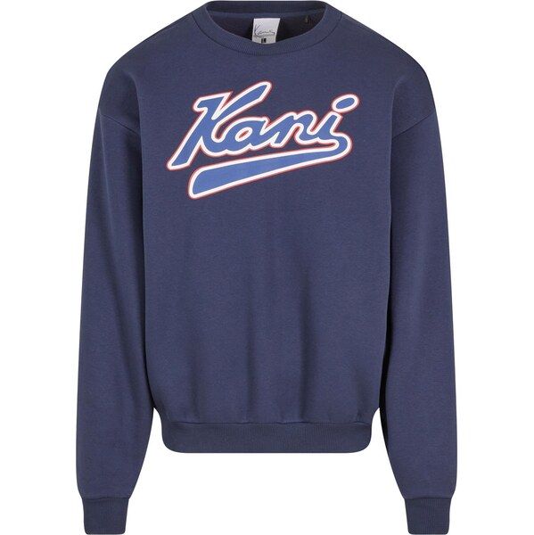 Karl Kani Varsity Print Os Crewneck Blue - Pánske - Mikina Karl Kani - 66600253
