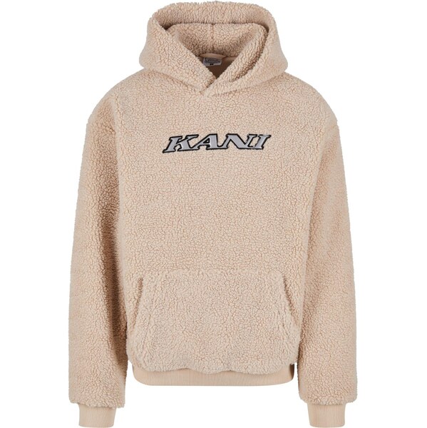Karl Kani Silver Teddy Hoodie Beige - Pánske - Mikina Karl Kani - 66600271