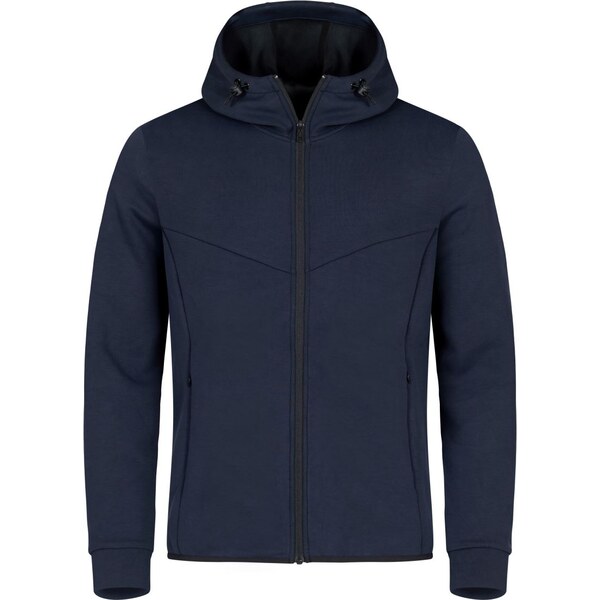 Športová pánska mikina na zips s kapucňou Hayden Clique 66600203