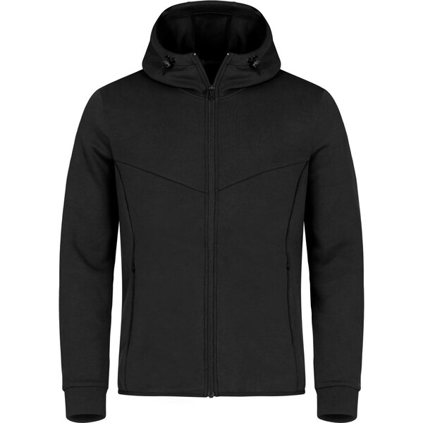 Športová pánska mikina na zips s kapucňou Hayden Clique 66600204