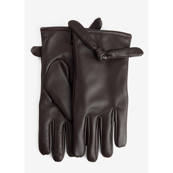 bonprix Kožené rukavice, farba hnedá 66600991