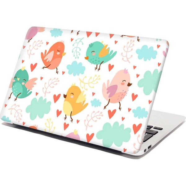 Sablio Samolepka na notebook Oblak s vtáčikmi 65099917