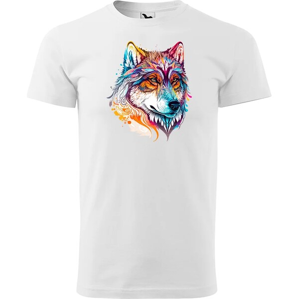 Sablio Tričko s potlačou Wolf paint 2 65109425
