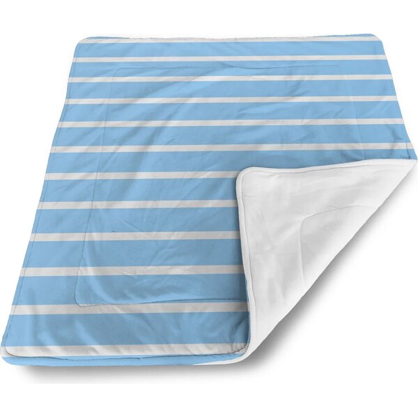 Sablio Deka pre bábätko Modro-biele pruhy 60375063