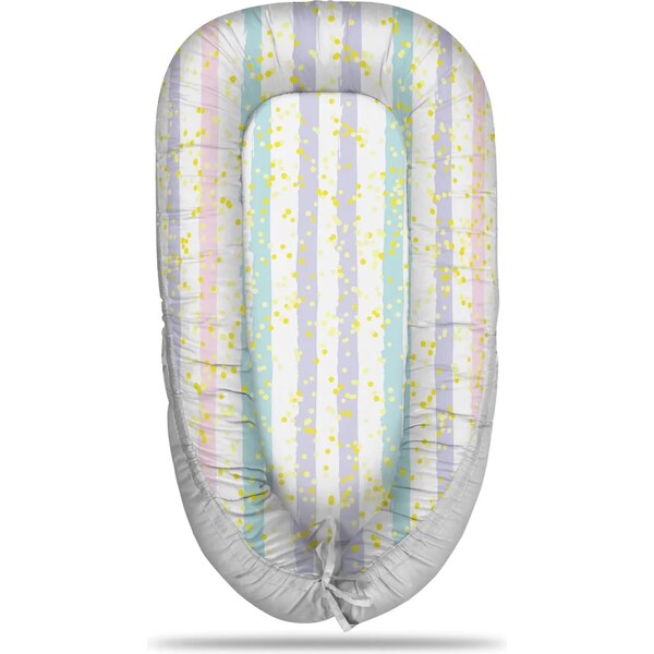 Sablio Hniezdočko pre bábätko Pruhy a bodky štetcom 65113963