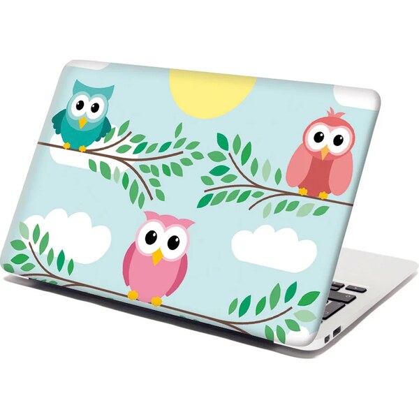 Sablio Samolepka na notebook Sovičky 65098847