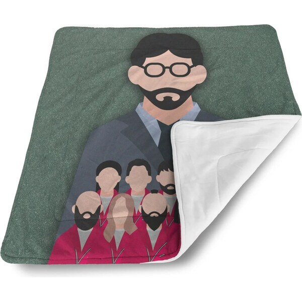 Sablio Deka pre bábätko Money heist Profesor a jeho tím Zelená 62633638