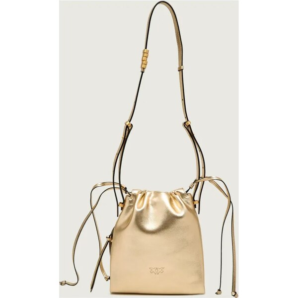 Pinko Kožený vak na chrbát SLOUCHY MINI 66598251