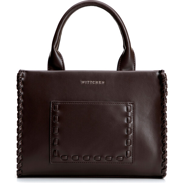 Wittchen Malý dámsky kufrík s dekoratívnym prepletom 66604390